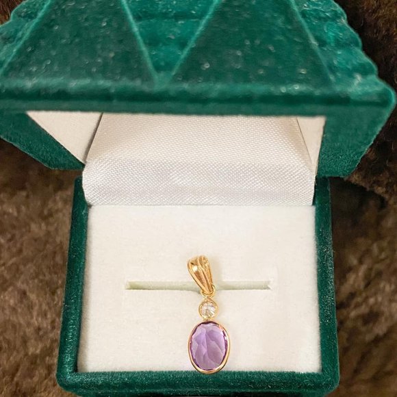 14KT YELLOW GOLD NECKLACE PENDANT - Picture 2 of 2